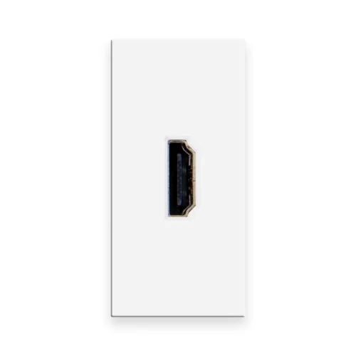 HDMI půlmodul - Bílý
