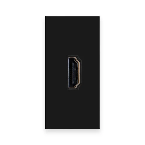 HDMI půlmodul - Černý