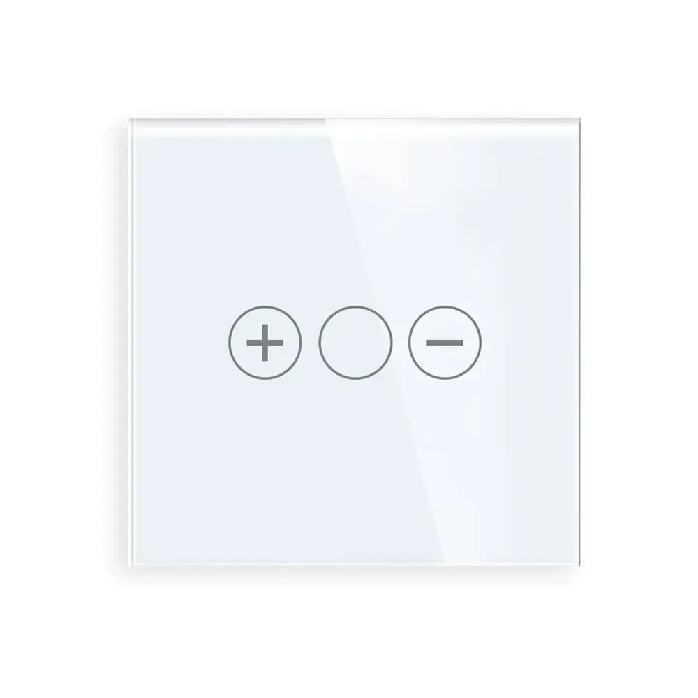 Revolo skleněný panel na dotykový stmívač C3D-001 - Bílý Revolo skleněný panel pro dotykový stmívač C3D-001 - Bílý