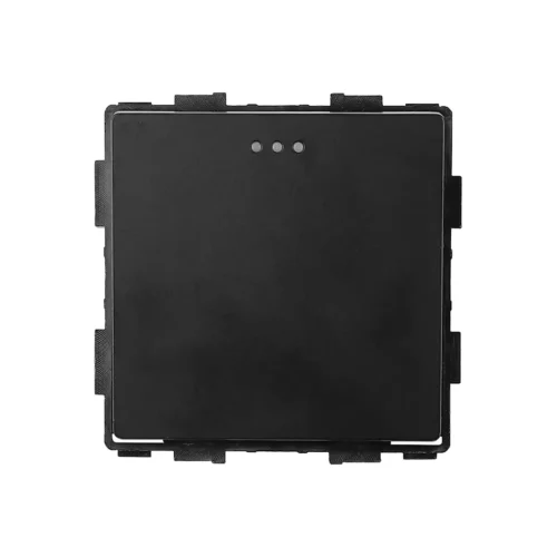 Revolo mechanický schodišťový vypínač č.6/č.7 - Černý modul